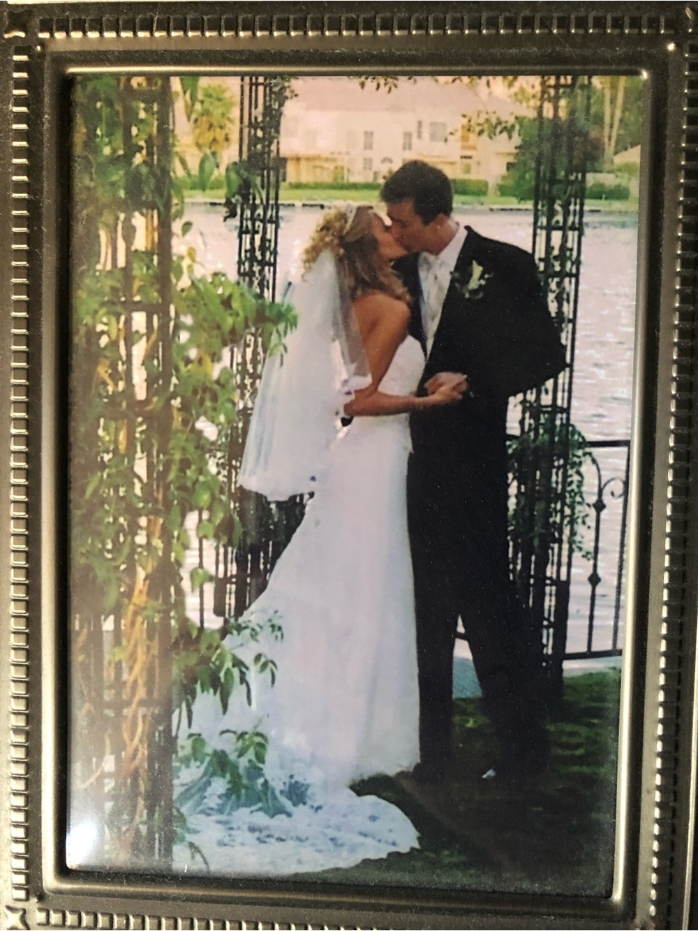 Strapless Lace A-Line Wedding Gown in Ivory - Picture 16 of 16